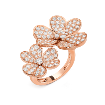 Frivole指间戒18K黄金, 钻石_梵克雅宝_Van Cleef & Arpels