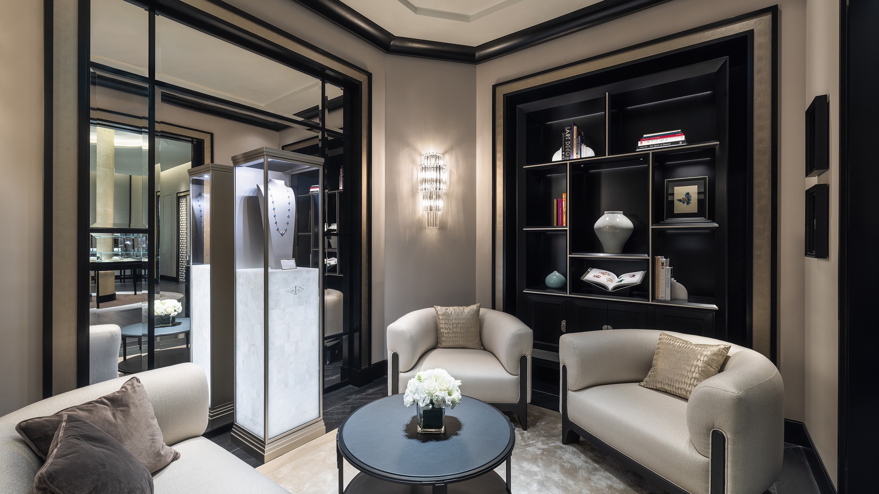 Daejon Shinsegae present the interior salon view, Van Cleef and Arpels.