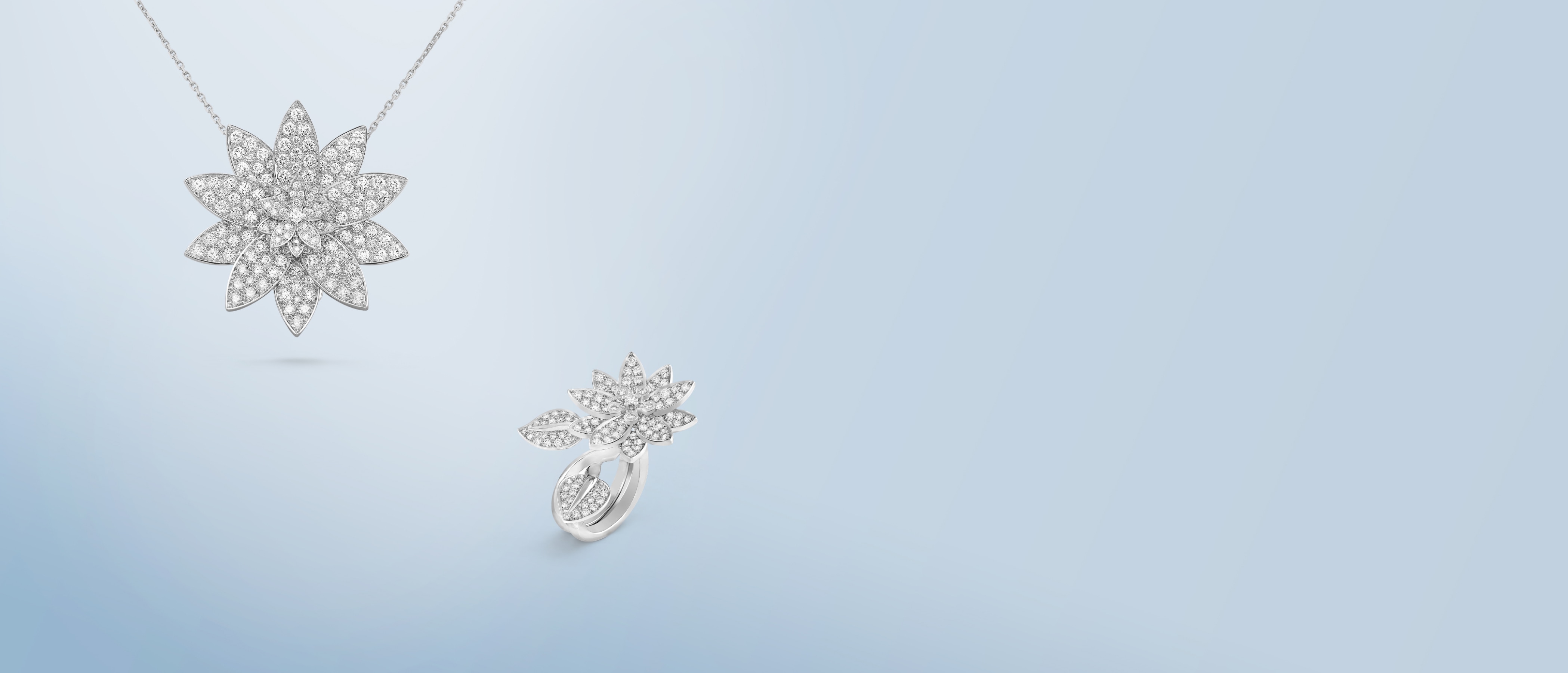 Van cleef sale lotus earrings